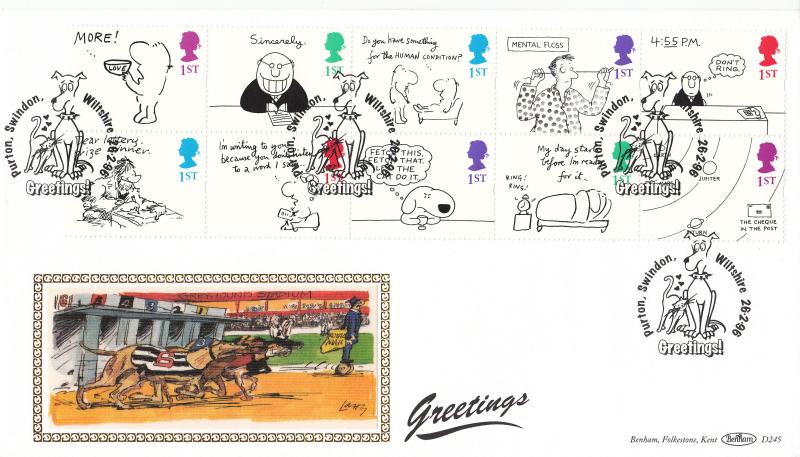 1996 (02) Greetings - Benham D245 Purton, Swindon Official