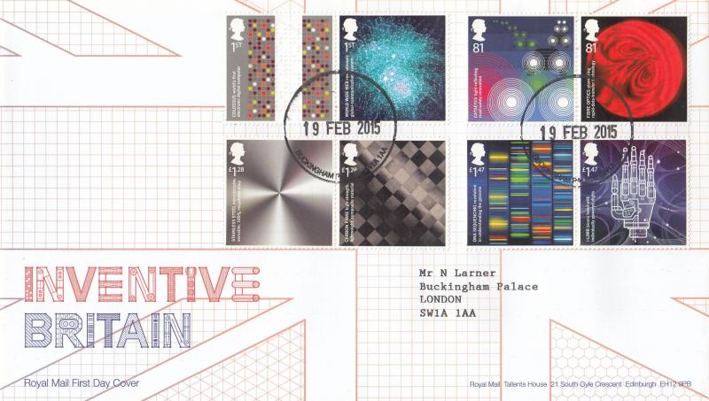 2015 (02) Inventive Britain - RM - Buckingham Palace CDS