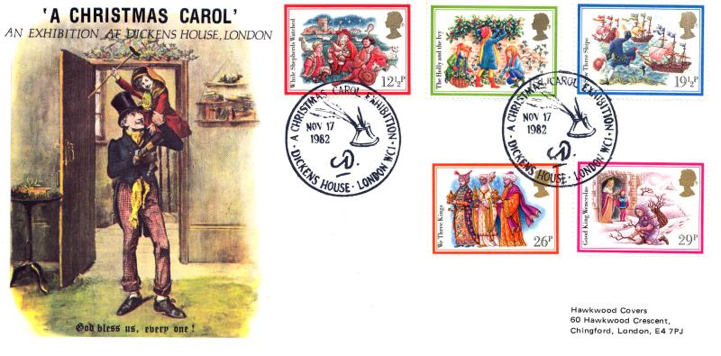 1982 (11) Christmas - Hawkwood 'Christmas Carol' Official