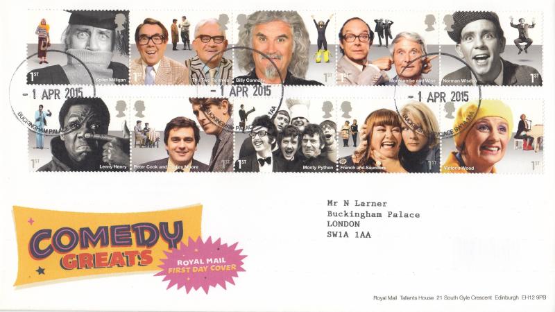2015 (04) Comedy Greats - RM - Buckingham Palace CDS
