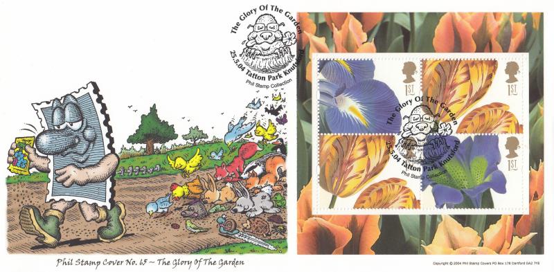 2004 (05) Royal Horticultural Society (PSB) - Orchid Pane - Phil Stamp 'Tatton Park' Official