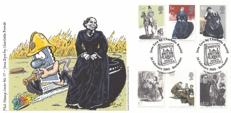 2005 (02) Jane Eyre (Stamps) - Phil Stamp 'Rochester' Official (Colour Version)