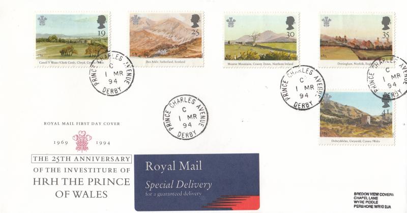 1994 (03) Prince of Wales Paintings - RM - Prince Charles Avenue CDS