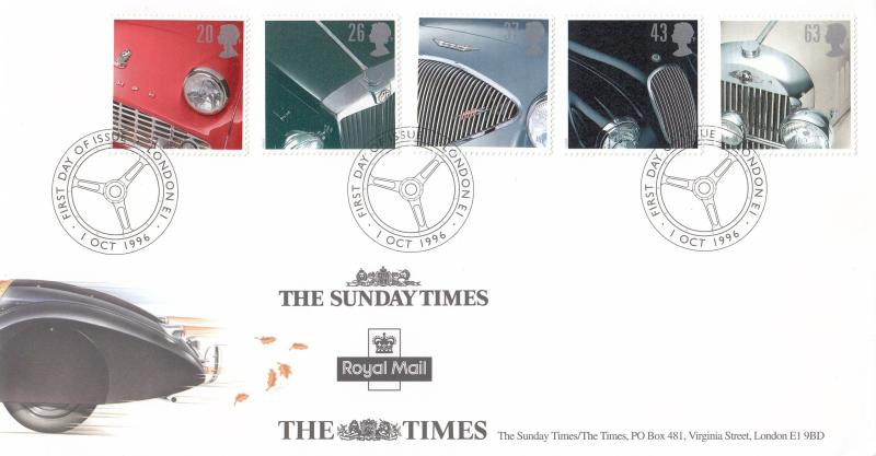 1996 (10) Classic Cars - RM/Sunday Times Special - London E1 H/S
