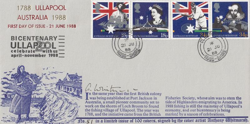 1988 (06) Australia - Ullapool 'Special' - Ullapool CDS - Signed by Anthony Whitmarsh