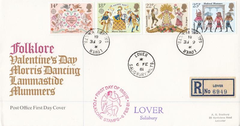 1981 (02) Folklore - PO - Lover CDS