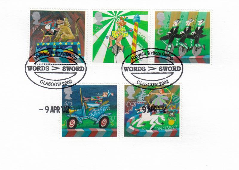 2002 (04) Circus - Merryhill Writers Group Official (Card)