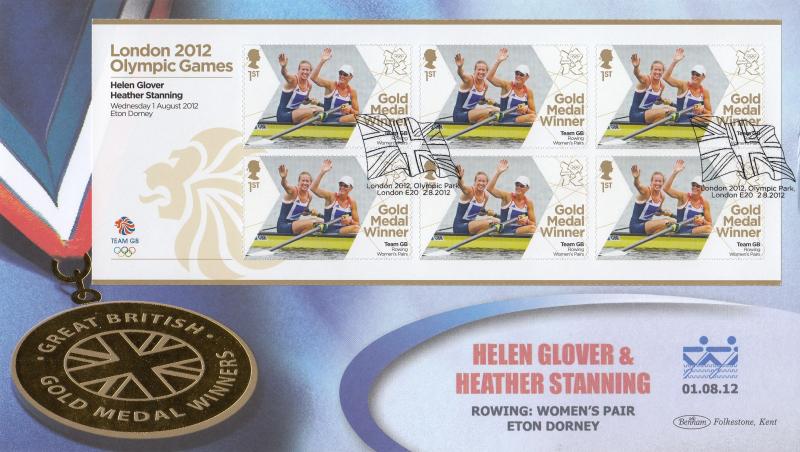 2012 (08) Olympic Gold Medal Winners - Benham BLCS 548 - Helen Glover & Heather Stanning