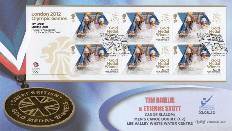 2012 (08) Olympic Gold Medal Winners - Benham BLCS 548 - Tim Baillie & Etienne Stott
