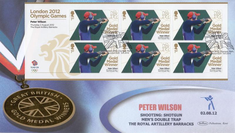 2012 (08) Olympic Gold Medal Winners - Benham BLCS 548 - Peter Wilson