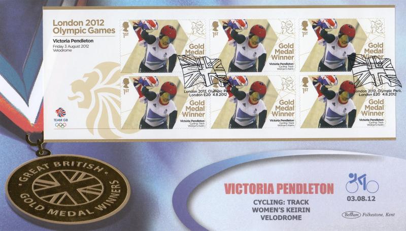 2012 (08) Olympic Gold Medal Winners - Benham BLCS 548 - Victoria Pendleton