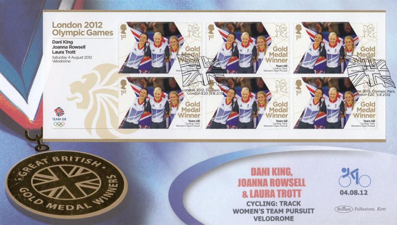 2012 (08) Olympic Gold Medal Winners - Benham BLCS 548 - Dani King, Joanna Rowsell & Laura Trott