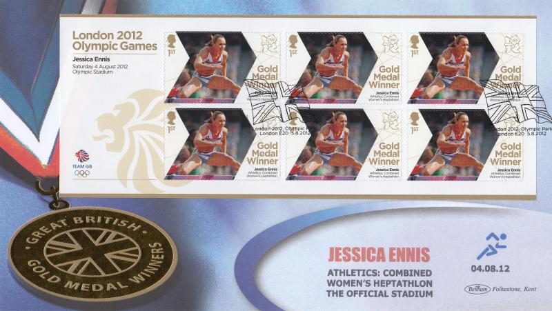2012 (08) Olympic Gold Medal Winners - Benham BLCS 548 - Jessica Ennis