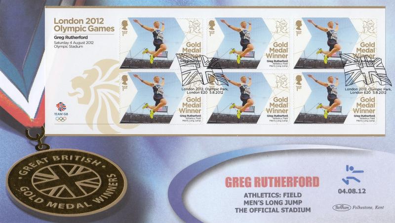 2012 (08) Olympic Gold Medal Winners - Benham BLCS 548 - Greg Rutherford