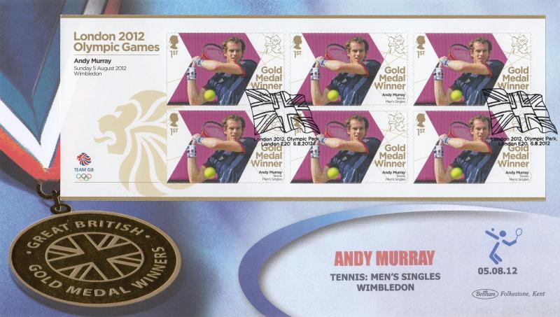 2012 (08) Olympic Gold Medal Winners - Benham BLCS 548 - Andy Murray