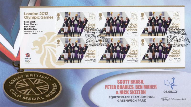2012 (08) Olympic Gold Medal Winners - Benham BLCS 548 - Scott Brash, Peter Charles, Ben Maher & Nick Skelton