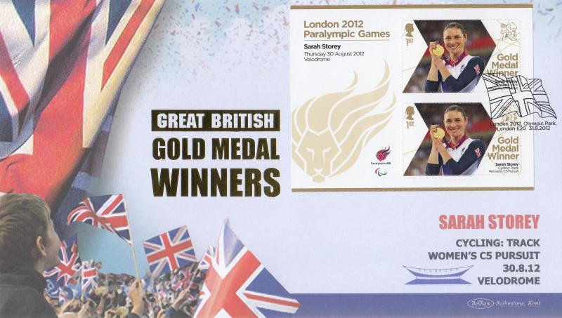 2012 (08) Paralympic Gold Medal Winners - Benham BLCS 551 - Sarah Storey (Pursuit)