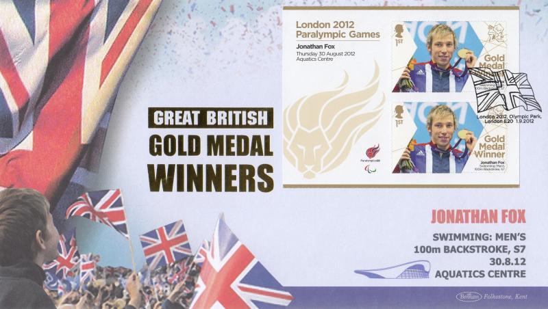2012 (08) Paralympic Gold Medal Winners - Benham BLCS 551 - Jonathan Fox