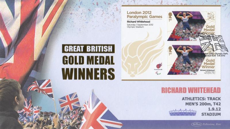 2012 (09) Paralympic Gold Medal Winners - Benham BLCS 551 - Richard Whitehead