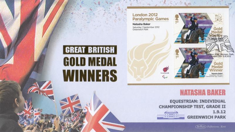 2012 (09) Paralympic Gold Medal Winners - Benham BLCS 551 - Natasha Baker