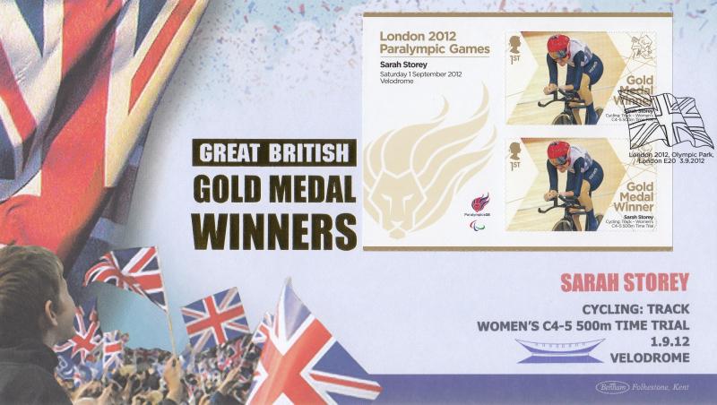 2012 (09) Paralympic Gold Medal Winners - Benham BLCS 551 - Sarah Storey (Time Trial)