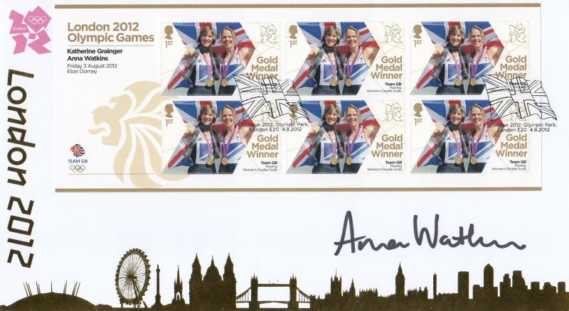 2012 (08) Olympic Gold Medal Winners - Internet Special - Signed by Anna Watkins