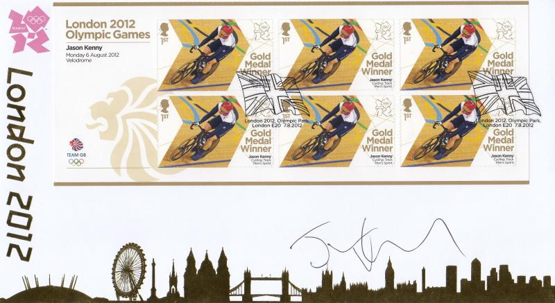 2012 (08) Olympic Gold Medal Winners - Internet Special - Signed by Jason Kenny