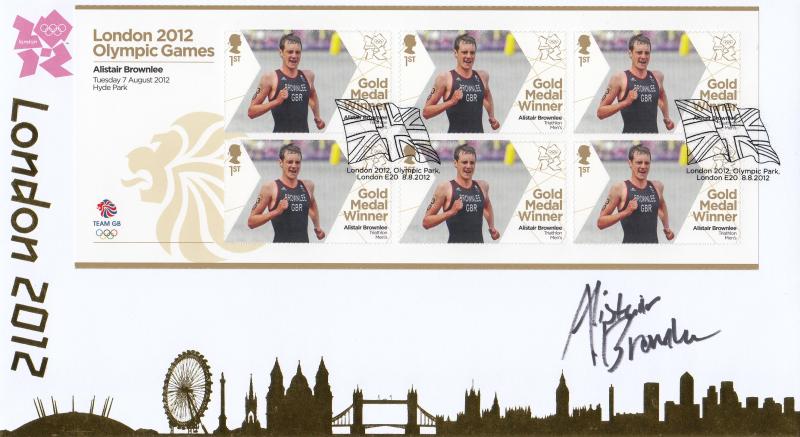 2012 (08) Olympic Gold Medal Winners - Internet Special - Signed by Alistair Brownlee