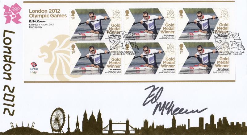2012 (08) Olympic Gold Medal Winners - Internet Special - Signed by Ed McKeever