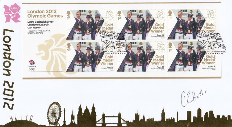 2012 (08) Olympic Gold Medal Winners - Internet Special - Signed by Carl Hester
