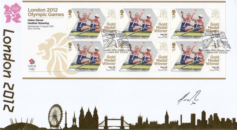 2012 (08) Olympic Gold Medal Winners - Internet Special - Signed by Heather Stanning