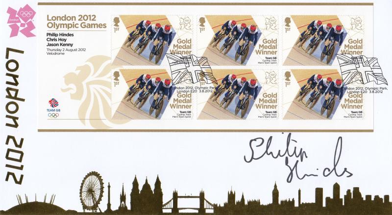2012 (08) Olympic Gold Medal Winners - Internet Special - Signed by Philip Hindes