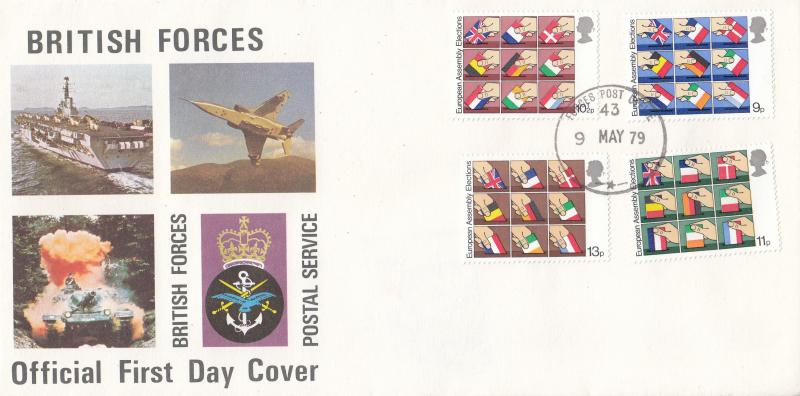 1979 (05) EEC - Forces Postal Service Cover - Forces Post Office 43 CDS