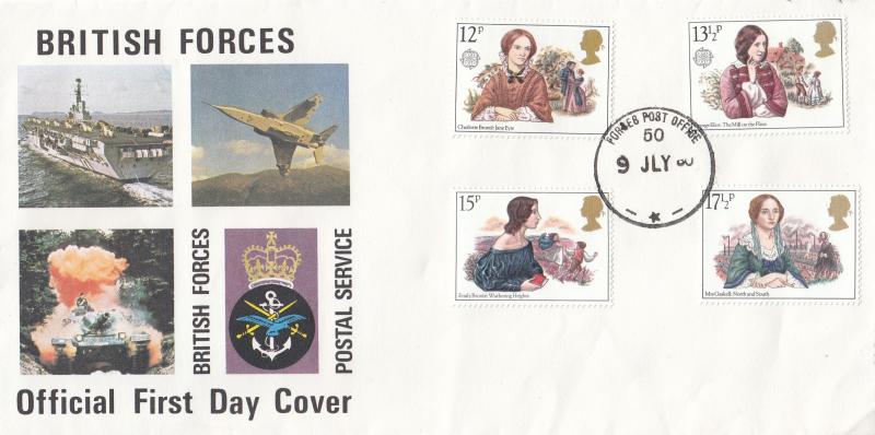1980 (07) Women - Forces Postal Service Cover - Forces Post Office 50 CDS