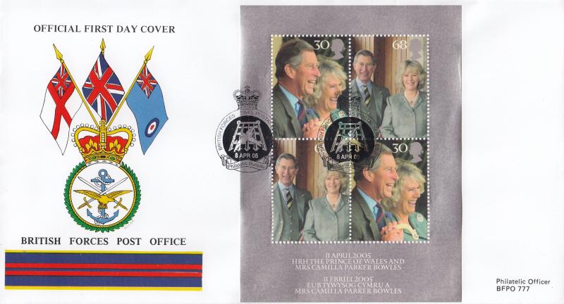 2005 (04) Wedding - British Forces Post Office (BF2845PS) Official