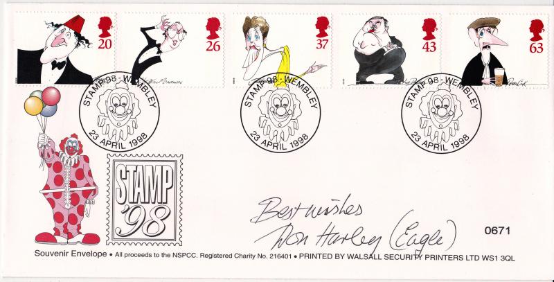 1998 (04) Comedians - Walsall Securities Official - Signed by the late Don Harley