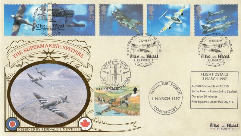 1997 (06) Architects of The Air - Benham 'Mail on Sunday' Supermarine Spitfire Official