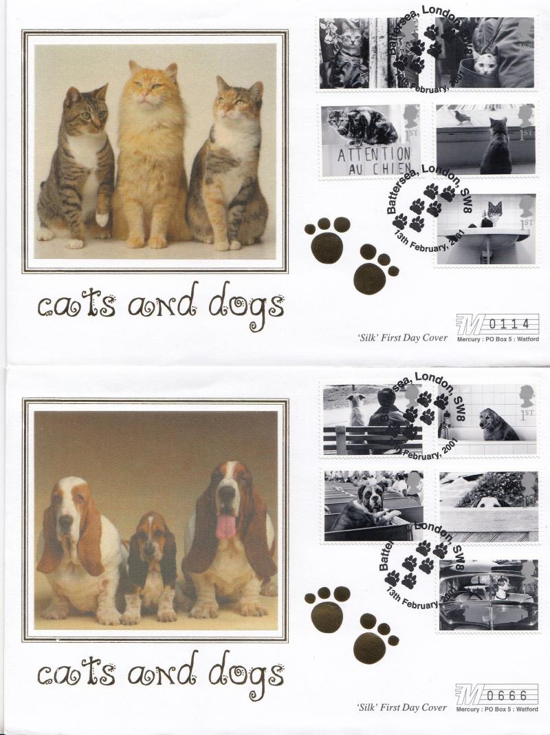 2001 (02) Cats & Dogs - Westminster 'Silk' Battersea Official's (Pair)