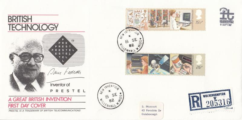 1982 (09) Info Technology - Prestel (Martlesham Heath) Official - New Invention CDS
