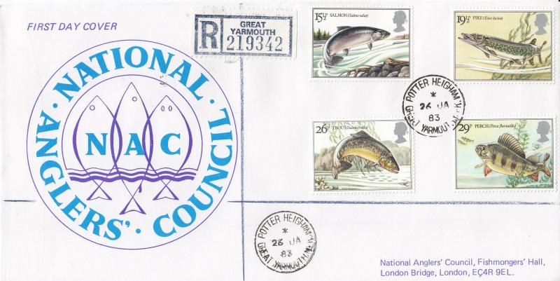 1983 (01) British River Fishes - National Anglers Council Official - Potter Heigham CDS