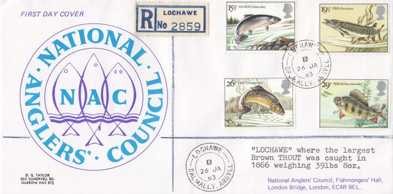 1983 (01) British River Fishes - National Anglers Council Official - Lochawe CDS
