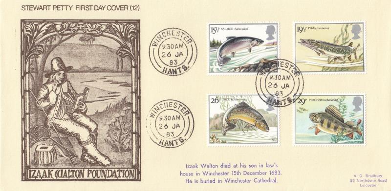 1983 (01) British River Fishes - Stewart Petty Official - Winchester CDS