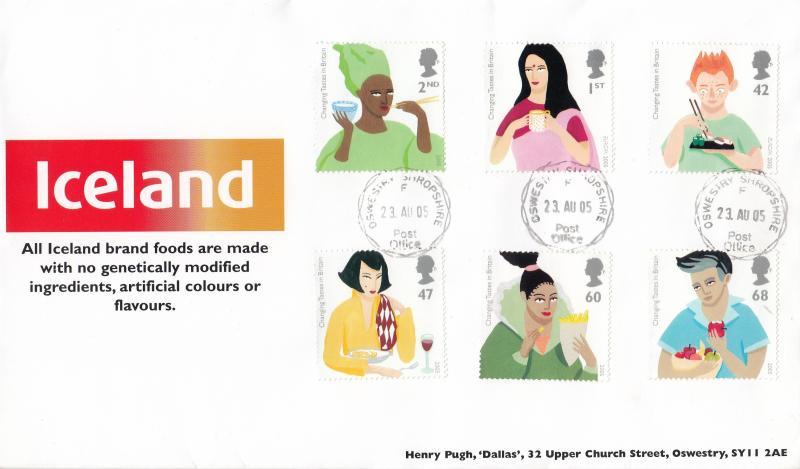 2005 (08) Changing Tastes - Henry Pugh 'Iceland' Official  - Oswestry CDS