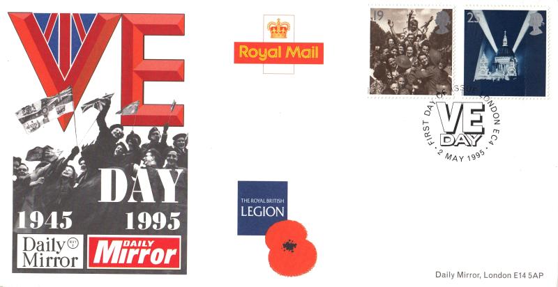 1995 (05) VE Day - Daily Mirror 'London EC' Special