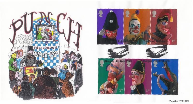 2001 (09) Puppets (Stamps) - Macintyre ALTERNATIVE Official