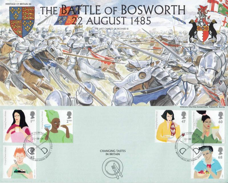 2005 (08) Changing Tastes - Heritage of Britain 'Battle of Bosworth' Official