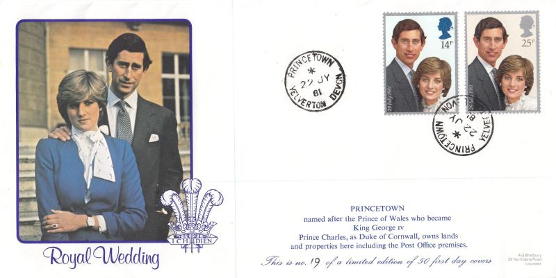 1981 (07) Wedding - Bradbury LFDC 11 - Princetown CDS