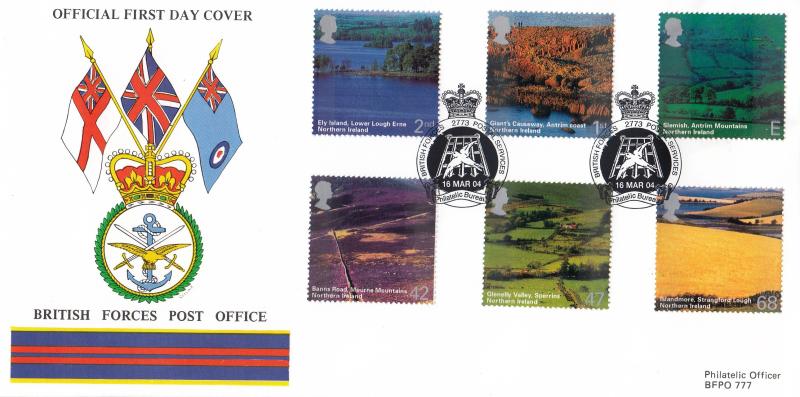2004 (03) Northern Ireland - British Forces Post Office (BF2773PS) Official
