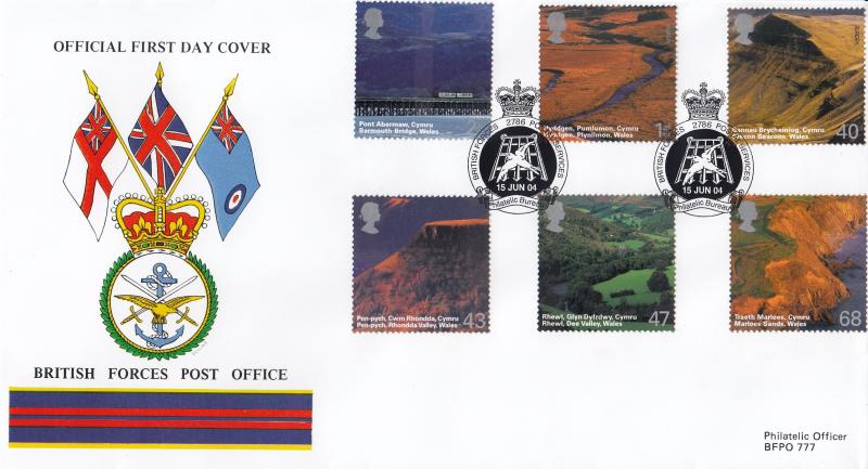 2004 (06) Wales - British Forces Post Office (BF2786PS) Official