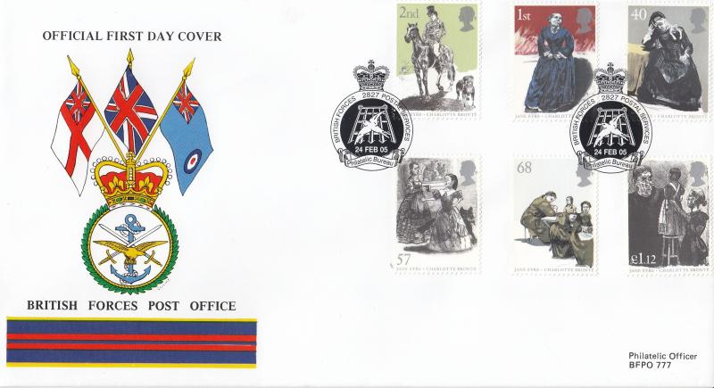 2005 (02) Jane Eyre (Stamps) - British Forces Post Office (BF2827PS) Official